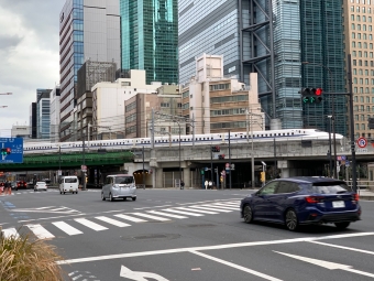 新橋駅から浜松町駅:鉄道乗車記録の写真