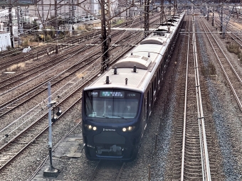 鶴見駅から川崎駅の乗車記録(乗りつぶし)写真