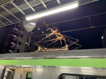 八王子駅から国分寺駅の乗車記録(乗りつぶし)写真