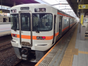 岐阜駅から名古屋駅の乗車記録(乗りつぶし)写真