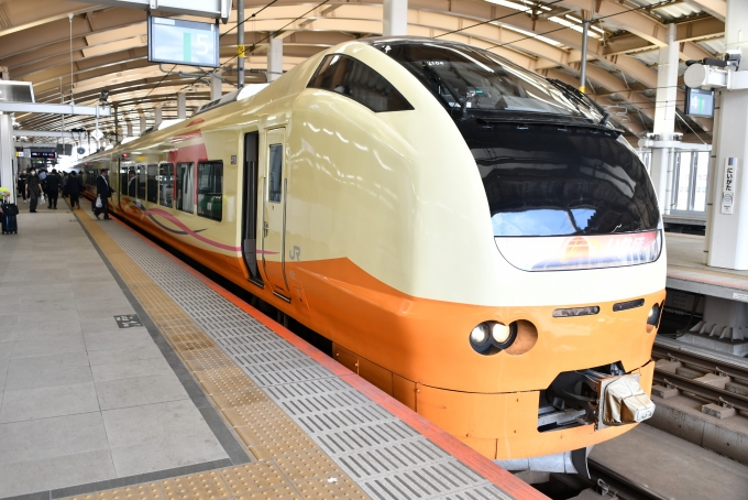 鉄道乗車記録の写真:乗車した列車(外観)(1)          「羽越本線には未乗車区間がありますので、いなほに乗車して制覇を狙います。」