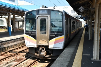 犀潟駅から直江津駅:鉄道乗車記録の写真