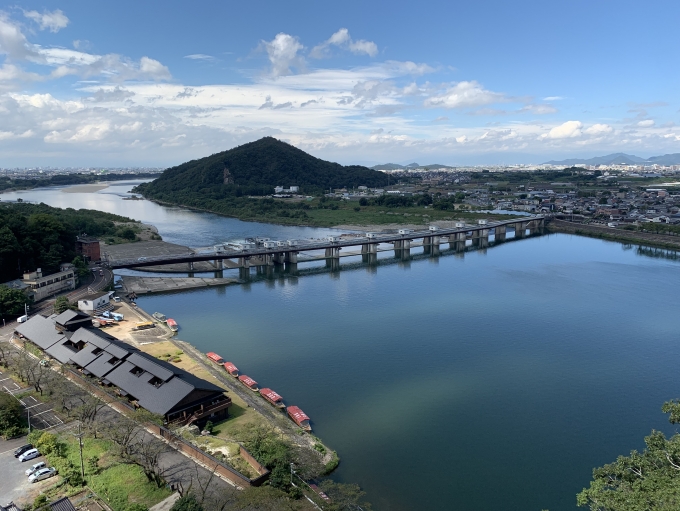 鉄道乗車記録の写真:旅の思い出(2)        「犬山城からの眺望。」