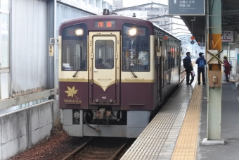 桐生駅から間藤駅の乗車記録(乗りつぶし)写真