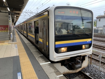 五井駅から蘇我駅の乗車記録(乗りつぶし)写真