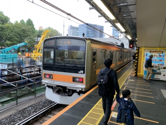 新宿駅から御茶ノ水駅:鉄道乗車記録の写真