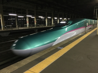 北上駅から東京駅の乗車記録(乗りつぶし)写真