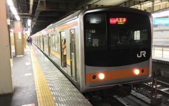 大宮駅から西国分寺駅の乗車記録(乗りつぶし)写真