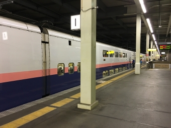 上毛高原駅から東京駅の乗車記録(乗りつぶし)写真