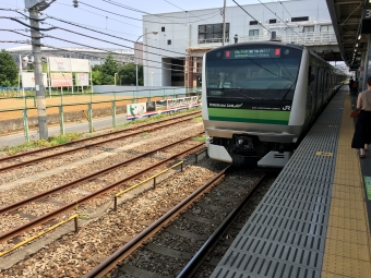 橋本駅から小机駅の乗車記録(乗りつぶし)写真