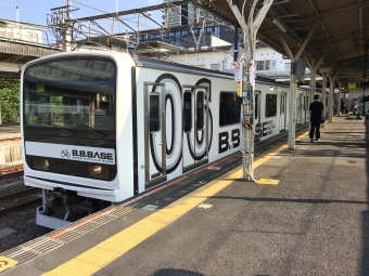 成田駅から津田沼駅の乗車記録(乗りつぶし)写真