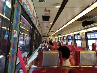 熱海駅から伊豆急下田駅の乗車記録(乗りつぶし)写真