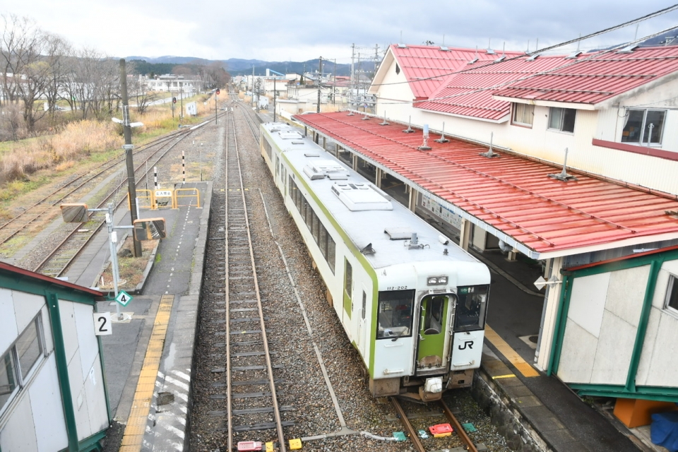 鉄道乗車記録「今泉駅から坂町駅」乗車した列車(外観)の写真(2) by spocker 撮影日時:2020年12月