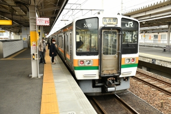 高蔵寺駅から名古屋駅の乗車記録(乗りつぶし)写真