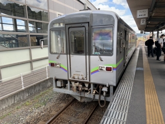 井原駅から清音駅の乗車記録(乗りつぶし)写真