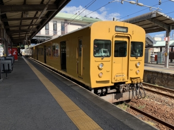 清音駅から総社駅の乗車記録(乗りつぶし)写真