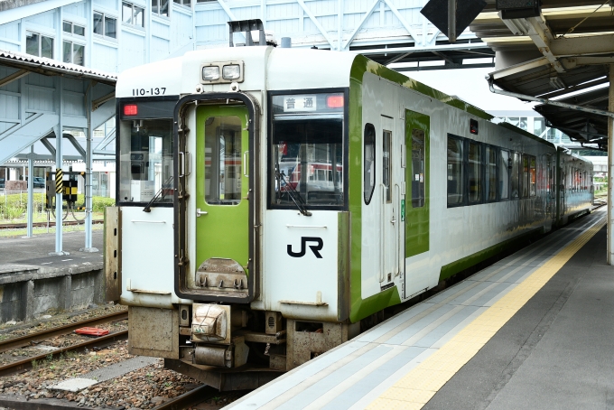 鉄道乗車記録の写真:列車・車両の様子(未乗車)(12)        「山田線で盛岡に行きたいところですが本数があまりにも少ない。

そこで・・・」