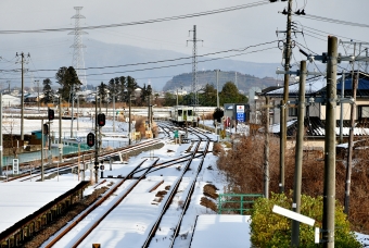 前谷地駅から小牛田駅の乗車記録(乗りつぶし)写真
