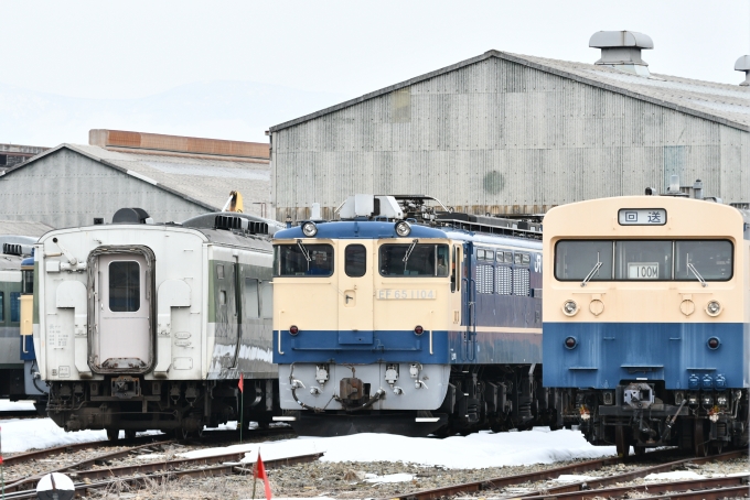 鉄道乗車記録の写真:旅の思い出(2)        「国鉄ファンには堪らない。
長野総合車両センター。」