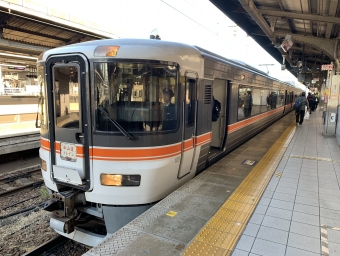 名古屋駅から奈良井駅の乗車記録(乗りつぶし)写真