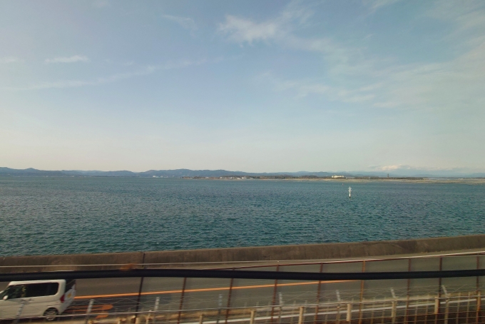 鉄道乗車記録の写真:車窓・風景(8)        「浜名湖」