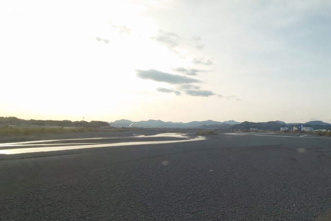 鉄道乗車記録の写真:車窓・風景(9)        「大井川~♪」