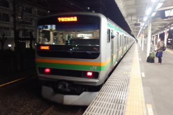 東京駅から土呂駅の乗車記録(乗りつぶし)写真