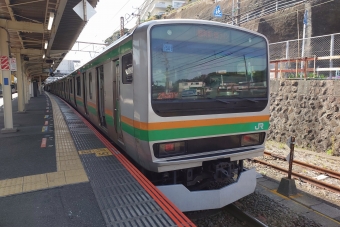 逗子駅から土呂駅の乗車記録(乗りつぶし)写真