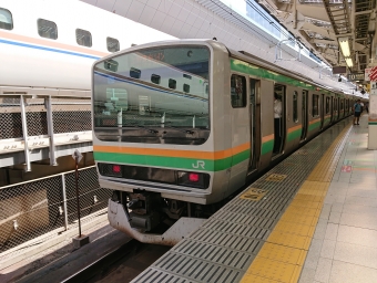 土呂駅から東京駅の乗車記録(乗りつぶし)写真