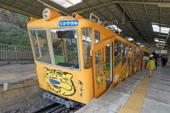 信貴山口駅から高安山駅の乗車記録(乗りつぶし)写真