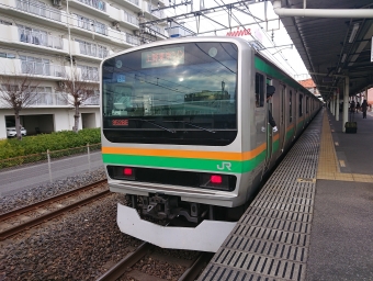 東京駅から土呂駅の乗車記録(乗りつぶし)写真