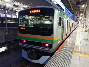 土呂駅から品川駅の乗車記録(乗りつぶし)写真