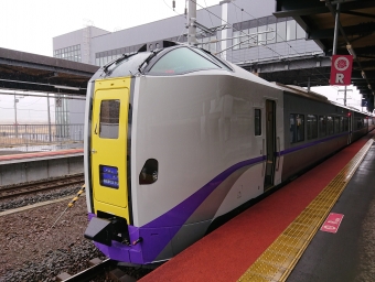 新函館北斗駅から五稜郭駅の乗車記録(乗りつぶし)写真