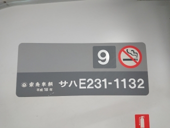 土呂駅から上野駅の乗車記録(乗りつぶし)写真