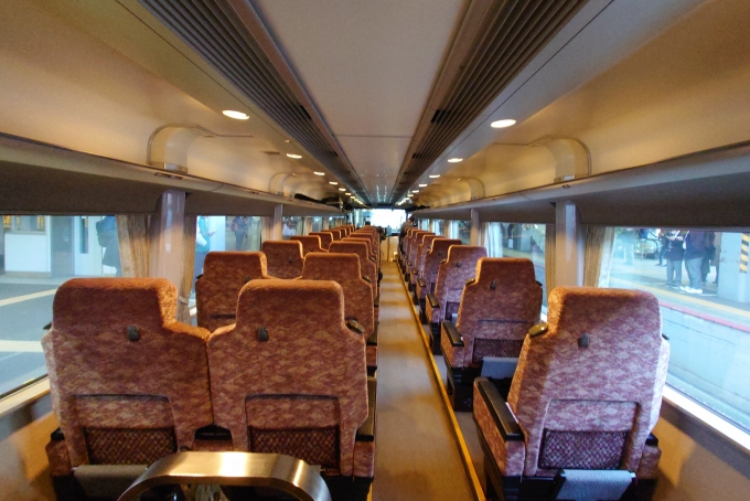 鉄道乗車記録の写真:車内設備、様子(7)        