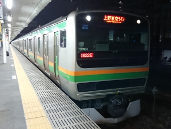 大宮駅から土呂駅の乗車記録(乗りつぶし)写真