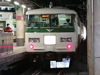 上野駅から桐生駅の乗車記録(乗りつぶし)写真
