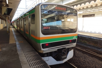 土呂駅から鎌倉駅の乗車記録(乗りつぶし)写真