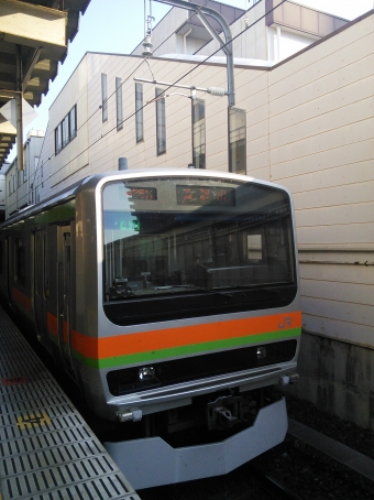 十条駅から上野駅の乗車記録(乗りつぶし)写真
