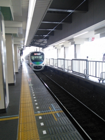 久米川駅から荒川車庫前停留場の乗車記録(乗りつぶし)写真