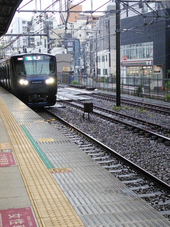 稲城駅から十条駅の乗車記録(乗りつぶし)写真