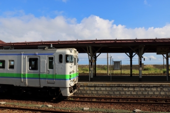 五稜郭駅から森駅:鉄道乗車記録の写真