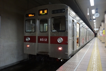 長野駅から善光寺下駅の乗車記録(乗りつぶし)写真