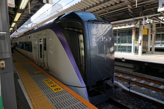 鉄道乗車記録の写真:乗車した列車(外観)(6)        「JR東日本 クハE352-7」