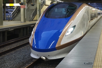 長野駅から大宮駅の乗車記録(乗りつぶし)写真