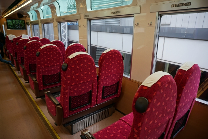 鉄道乗車記録の写真:車内設備、様子(7)        「東武鉄道 634-22車内」