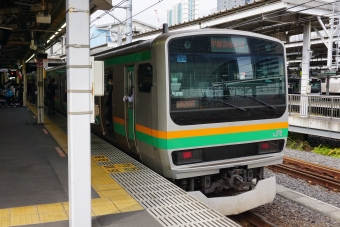 品川駅から上野駅:鉄道乗車記録の写真