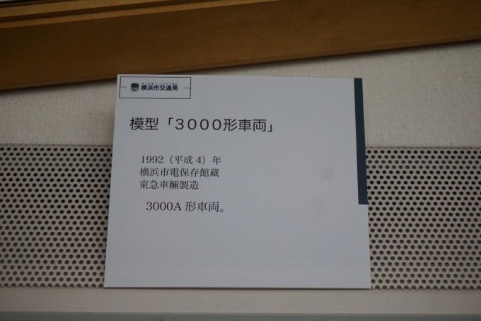 鉄道乗車記録の写真:旅の思い出(18)        「横浜市交通局3000形車両詳細」