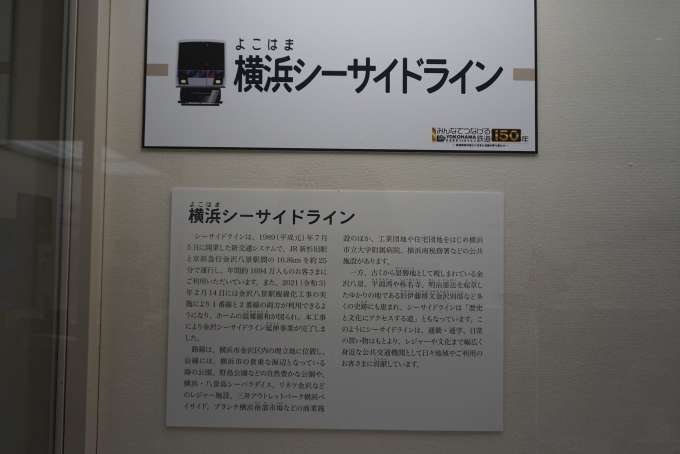 鉄道乗車記録の写真:旅の思い出(25)        「横浜シーサイドライン」