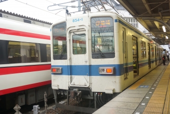 館林駅から太田駅の乗車記録(乗りつぶし)写真